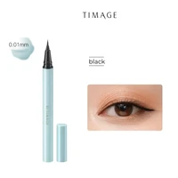 TIMAGE Eyeliner Black Fluid Liquid Eyeliner Long Lasting Waterproof And Does Not Smudge Super Fine Eye Liner Pen 1
