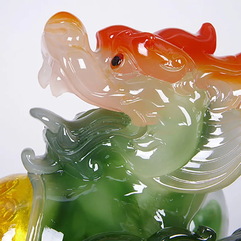 Lucky Pixiu Pi Yao Ornaments, Living Room Decor, Feng Shui Home Decoration, Craft Statues Sculptures, Craft Figurines Gift