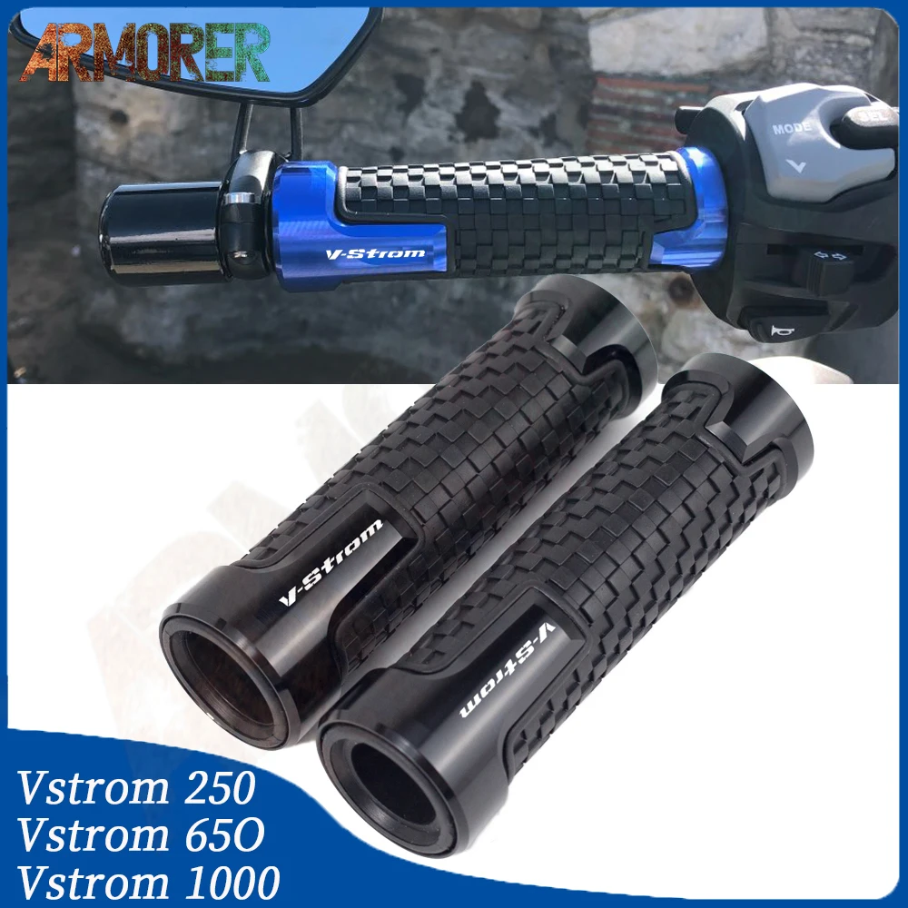Accessori Moto Manopole Manubrio Cnc Per Suzuki V Strom 650 Vstrom 650 Xt Dl650 Vstrom 250Xt Dl250 Vstrom 1000 Xt Dl1000