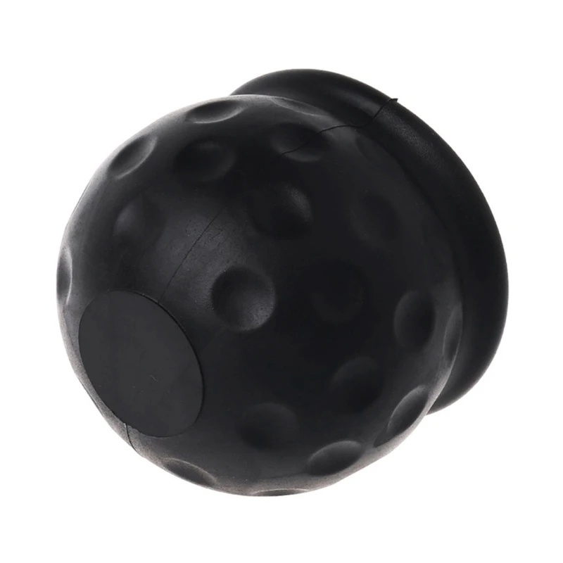 2Pcs Auto Tow Bar Ball Cover Accessories Plastic Cap Towing Hitch Caravans Trailer Towball Protect Universal 50mm