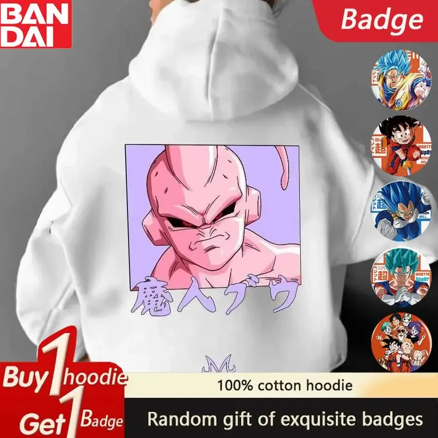 Dragon Ball Majin Buu Zoro Sudadera con capucha de anime