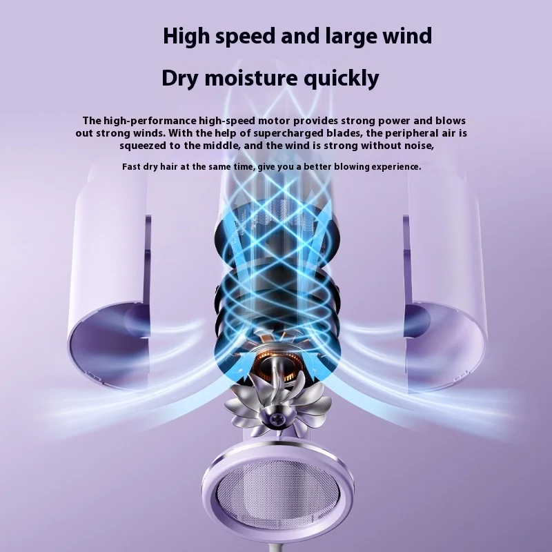 2400W hair salon high-power hair dryer, home salon, strong wind dryer, dormitory, cold and hot air, negative ion