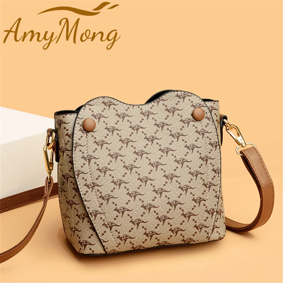 

New Luxury PU Leather Handbags and Purses 2022 Women Designer Shoulder Crossbody Bag High Quality Messenger Shopper Sac A Main