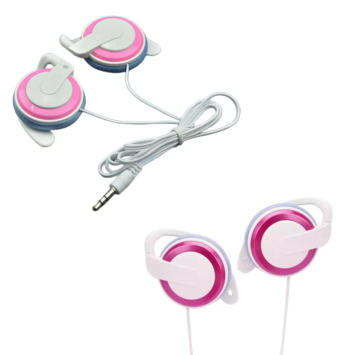 Wired Sports Earphones 3.5mm Sweatproof Stereo Headphones for Running Gym Workout, Gaming Headset