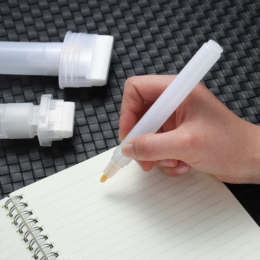 Empty Pen Rod Graffiti Pen Liquid Marker Plastic Rod Liquid Chalk Paint Pen Tube Paint Pen Accessories Refillable ink Pen Rod 3