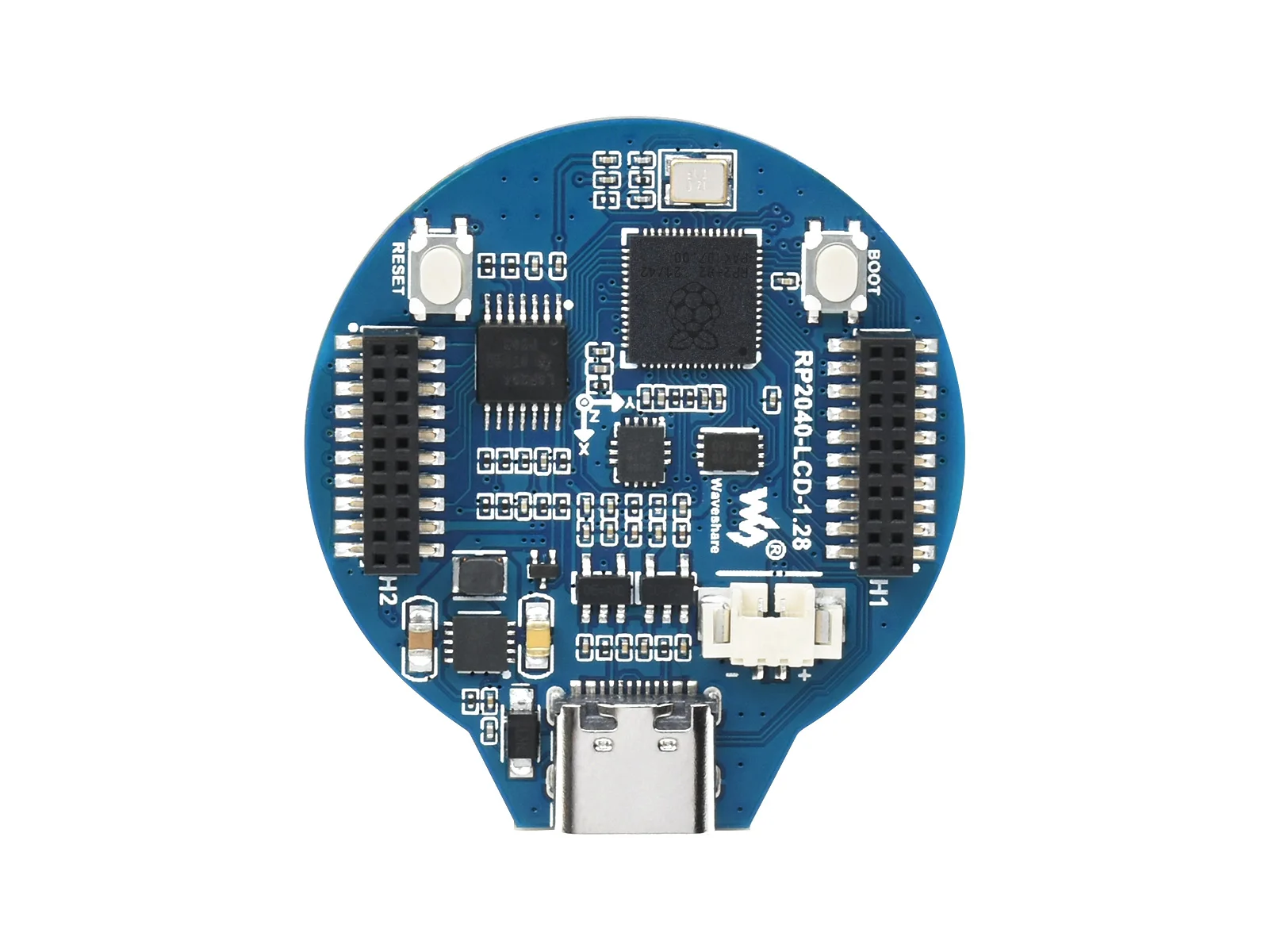 Waveshare  LCD ӵ  ̷ν   MCU , RP2040, 1.28 ġ, 264KB SRAM, 10 m, 100 m