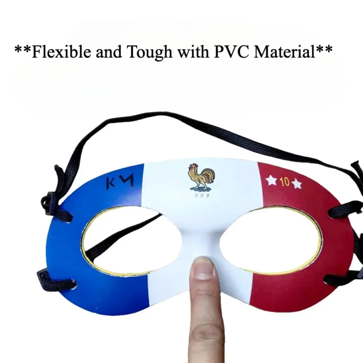 PSG Sporty Mask Protective Face Mask for Athletes Face Guard La Coq Gaulois Mbappe Facial Protection Sports Nose Protection