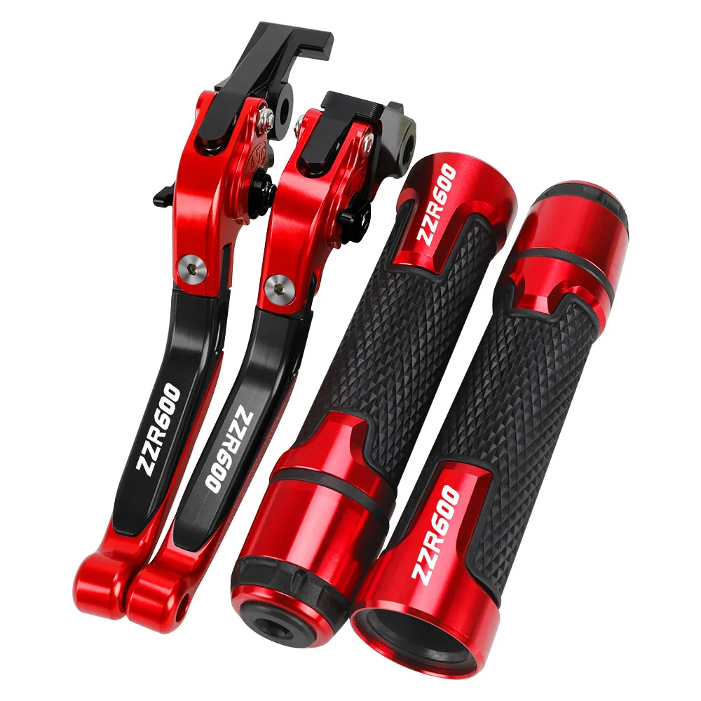 

ZZR 600 Motorcycle Accessories Brake Clutch Levers Handlebar Handle bar Hand Grips FOR KAWASAKI ZZR600 2005 2006 2007 2008 2009
