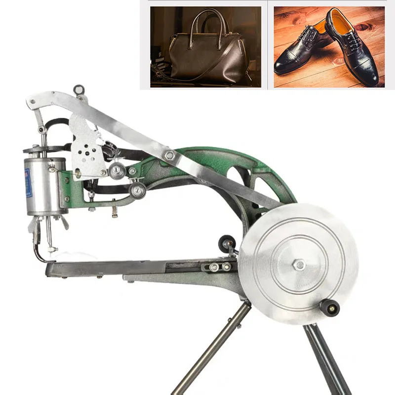 Shoe Repair Machine Hand Leather Pebble Sewing Machine-Cotton Nylon Thread Manual Leather Sewing For Shoe Bag Cloth