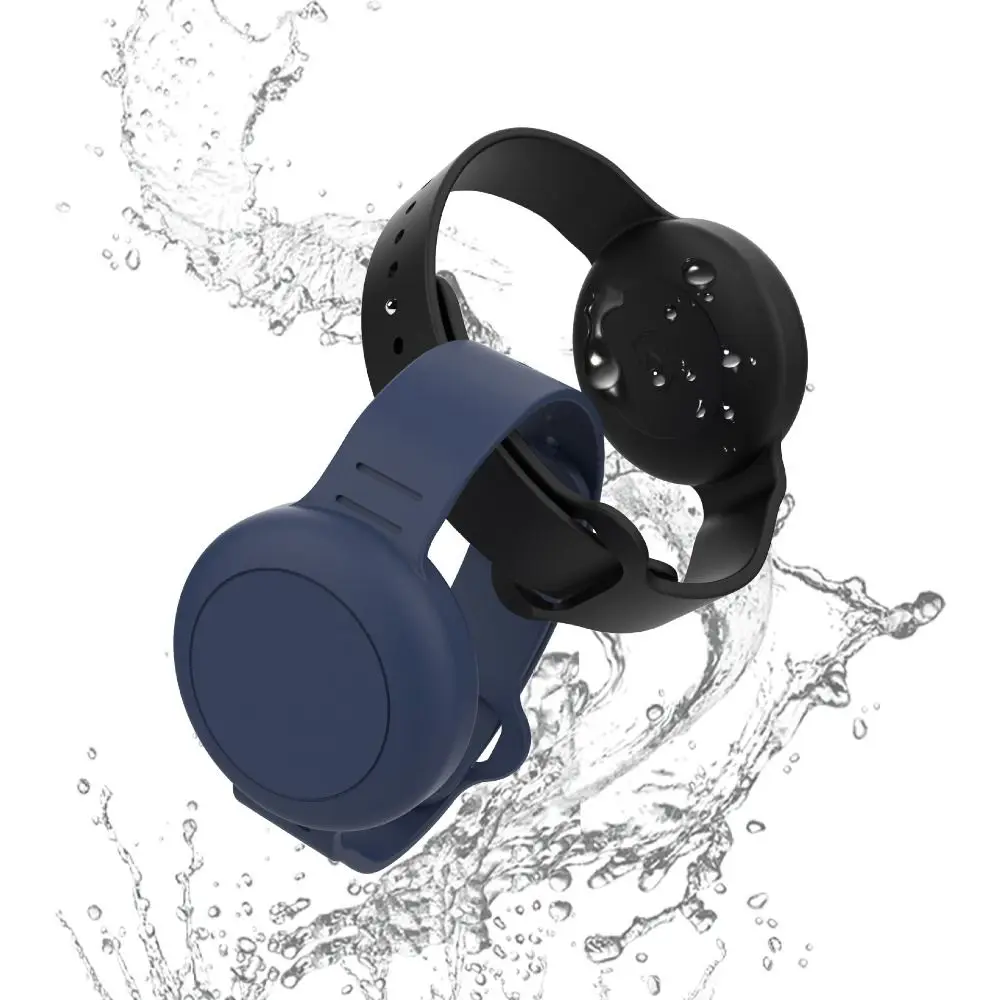 Kids' Waterproof Silicone Strap Wristband for Apple Airtag, Enhanced Holder and Bracelet Accessories