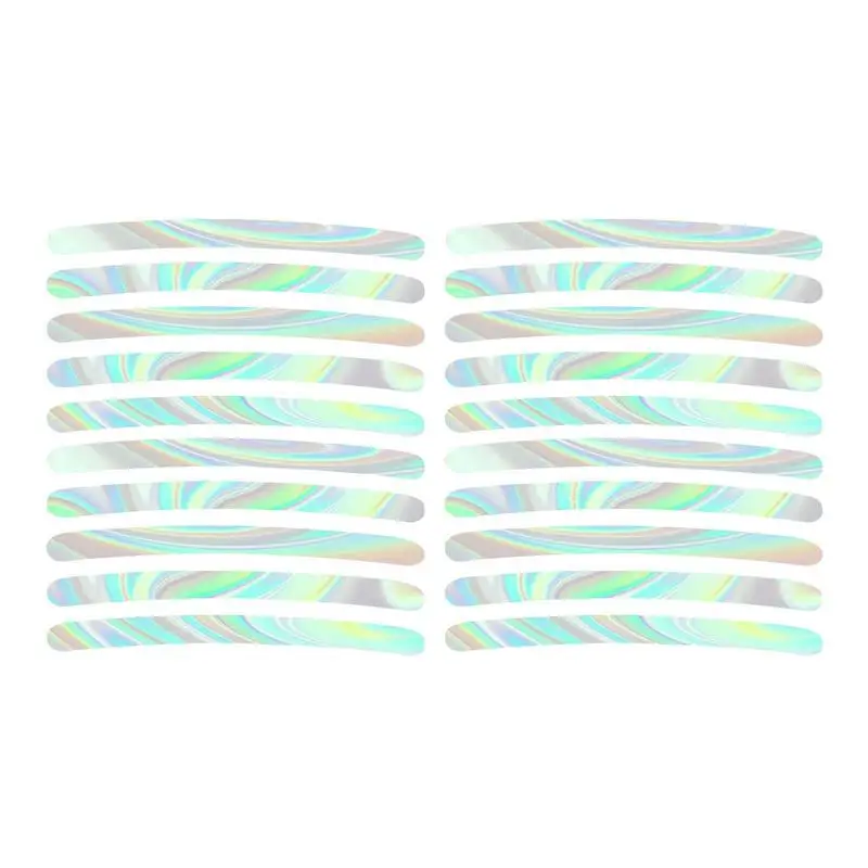 

Reflective Tire Applique Tape Wheel Spoke Tube Strip Safety Warning Light Reflector Safety Luminous Reflective Stripe Car Tire