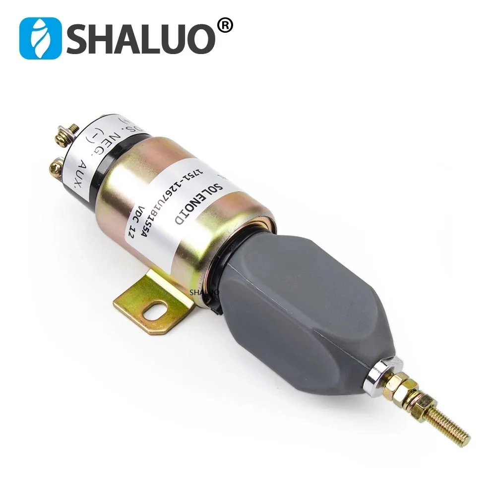 Diesel Engine Fuel Flame Out Shut off Stop Solenoid Value Fit 