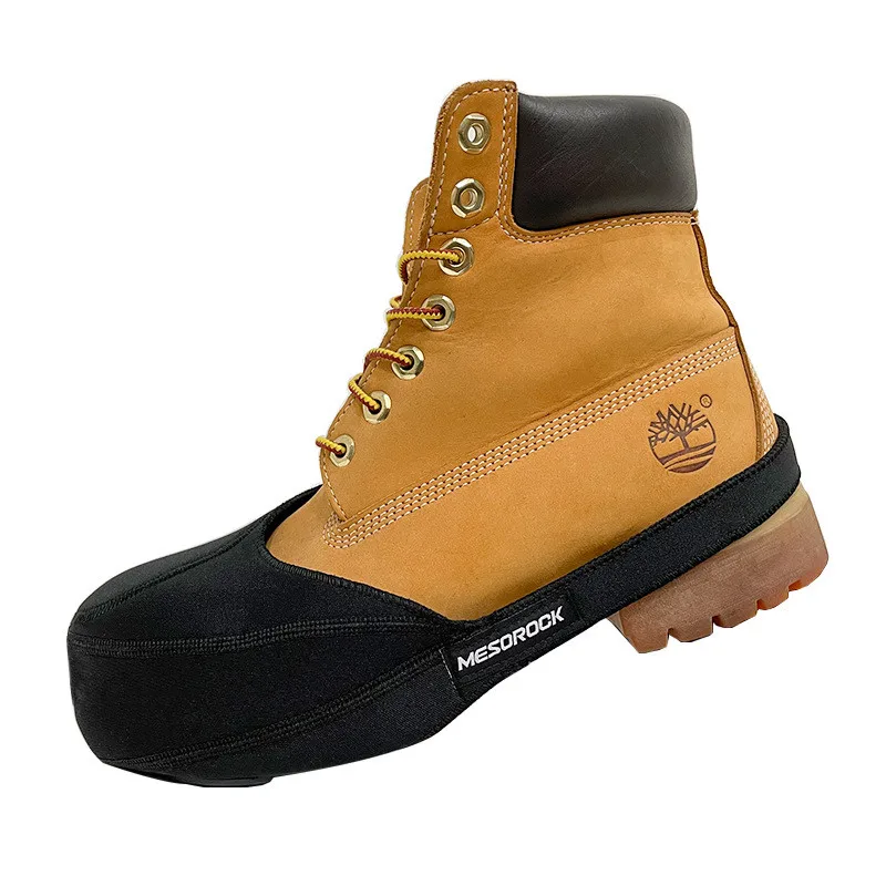 Men Women Motorcycle Shoe Protective Half Shoe Cover Cycling Warm Airtight Mountain Bike Road  Non-slip Bike Equipment