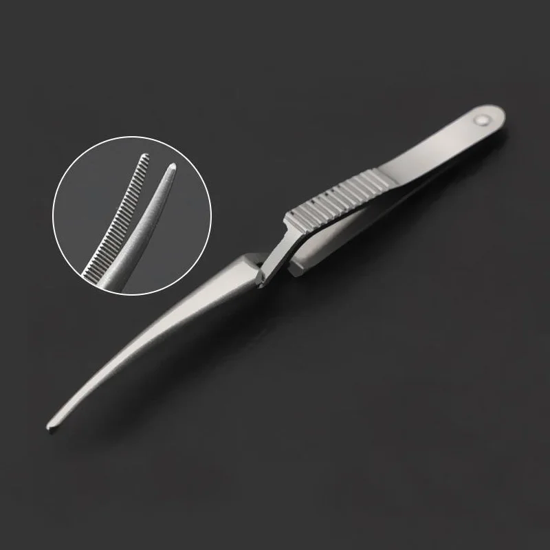 Surgical Instruments Arterial Venous Vascular Clip Hemostat Stainless Steel Closer Temporarily Block The Venous Cross Hemostatic Clip