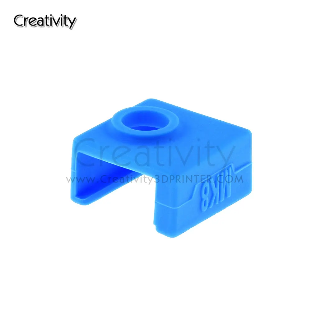 

5/10PCS 3D Printer MK8 Protective Silicone Sock Cover Case for Heater Block of CR10,10S,S4,S5 Anet A8 MK7/MK8/MK9 Hotend