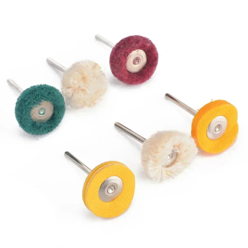 Reliable Wheel Brush Hot Sale Mop Pad Polisher Part Polishing Quality Wheel 6PCS Drill Bit Kit For Rotary Polish