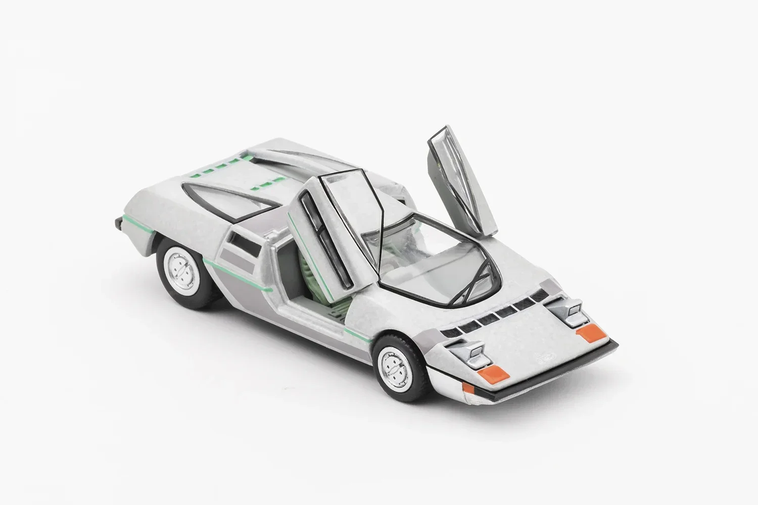 DCT 1:64 DOME-0 Black Green Orange Red Silver Diecast Model Car 2