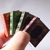 1:12 Dollhouse Accessories Miniature Mini Paper Book Boek Classic Flip Book Model For Barbies Ob11 Dolls Scene Decor Kids Toys 2