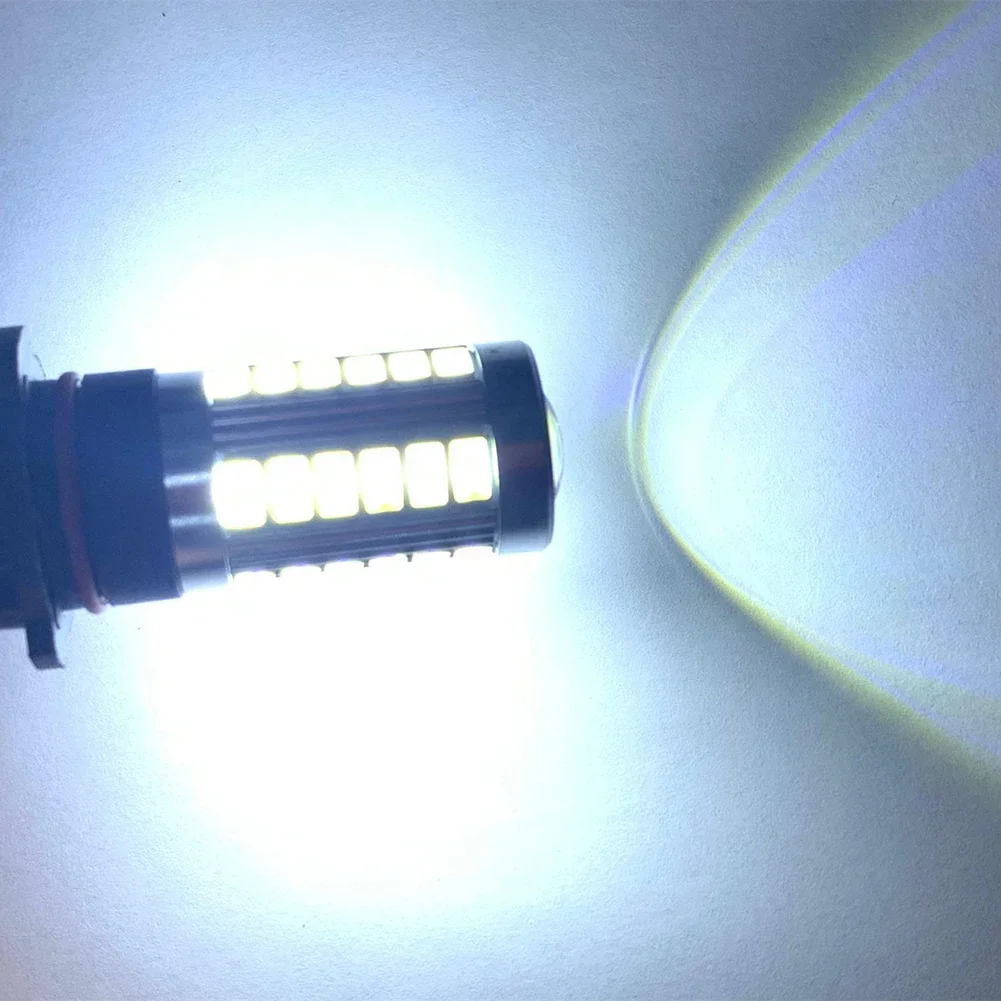 2pcs/set P13W White LED Fog Light Bulbs Daytime Running Light DRL Accessories For A4 B8 Fog Lamp Bulbs 6000-6500K Replacement led light led bulb led fog light fog and headlight bulbs