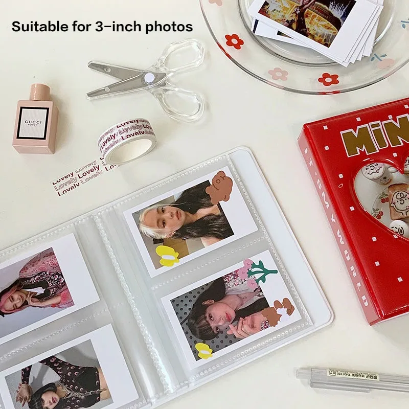 40 Page 160pcs 3 Inch Photo Album  Photocard Holder Cartoon Album Photo Book Collect Kpop Card Holder Kpop Photocard Binder 6