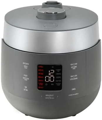 

CRP-ST0609F | 6-Cup/1.5-Quart (Uncooked) Twin Pressure Rice Cooker & Warmer | 12 Menu Options High/Non-Pressure Steam & Dtf ove