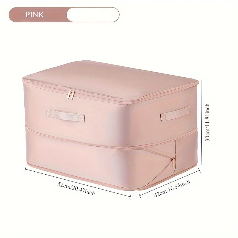 Duty Self-Compressing Storage Bag - Portable Organizer for Clothes, Blankets & Quilts, Ideal for Travel & Closet Organization 5