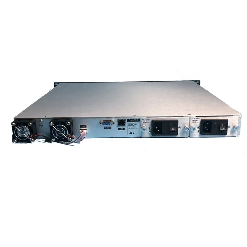 1550nm 8 Ports 22dbm Optical Amplifier FTTH 1U 8*22dbm 3 Years 220V Dual or 48V SMPS Backup-3~+10dbm