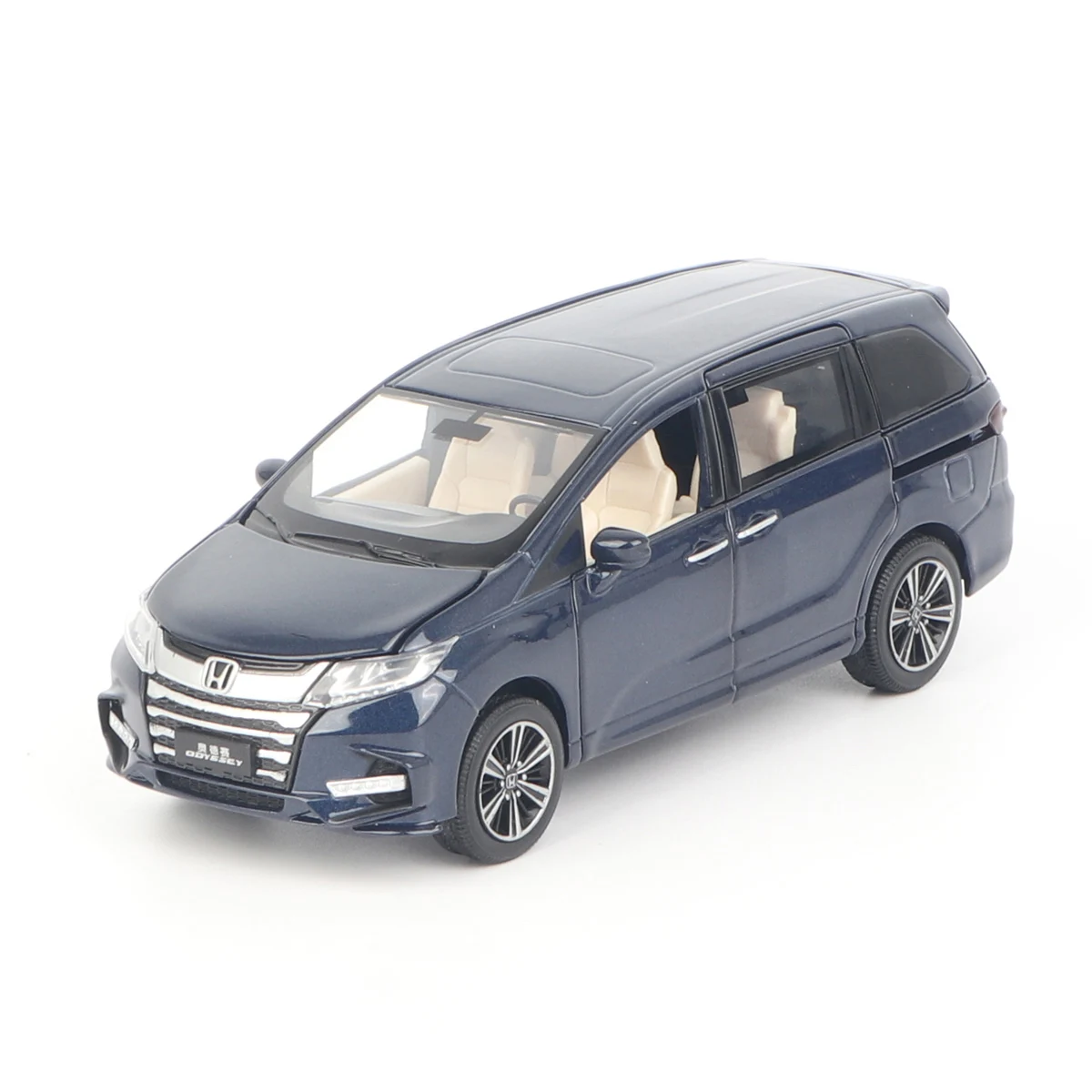 

JKM 1:32 Scale Diecast Alloy Odyssey Business MPV Van Toy Cars Model Classic Adult Collection Souvenir Gift Static Display