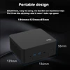 SZBOX Intel i5 13500H Mini PC DDR5 5200MHz WiFi6 BT5.2 2.5G LAN HDMI2.0 Type-C RJ45 M.2 SSD Gaming Computer Computer PC 5