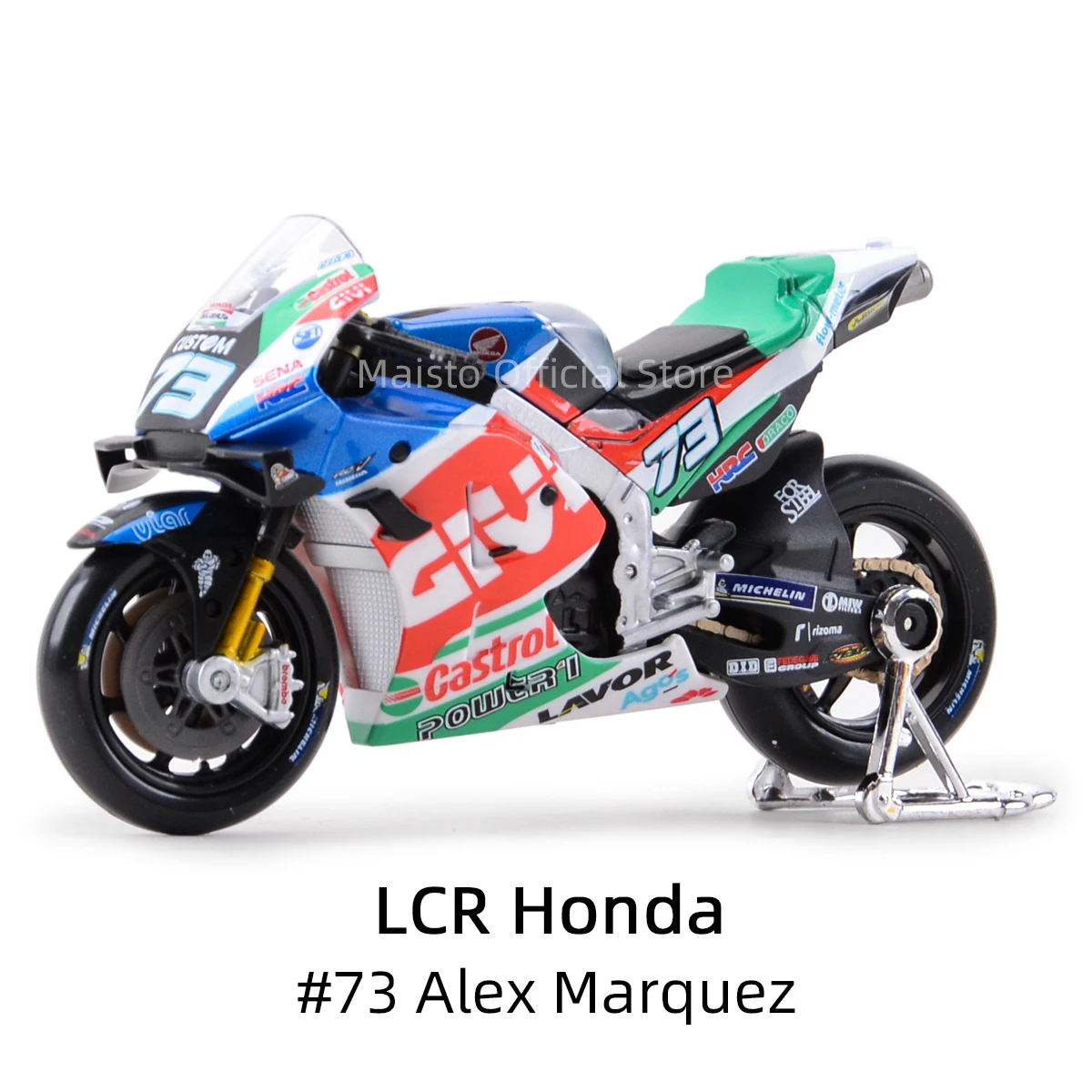 Maisto 1:18 2021 GP Racing LCR Honda Die Cast Vehicles Collectible Motorcycle Model Toys