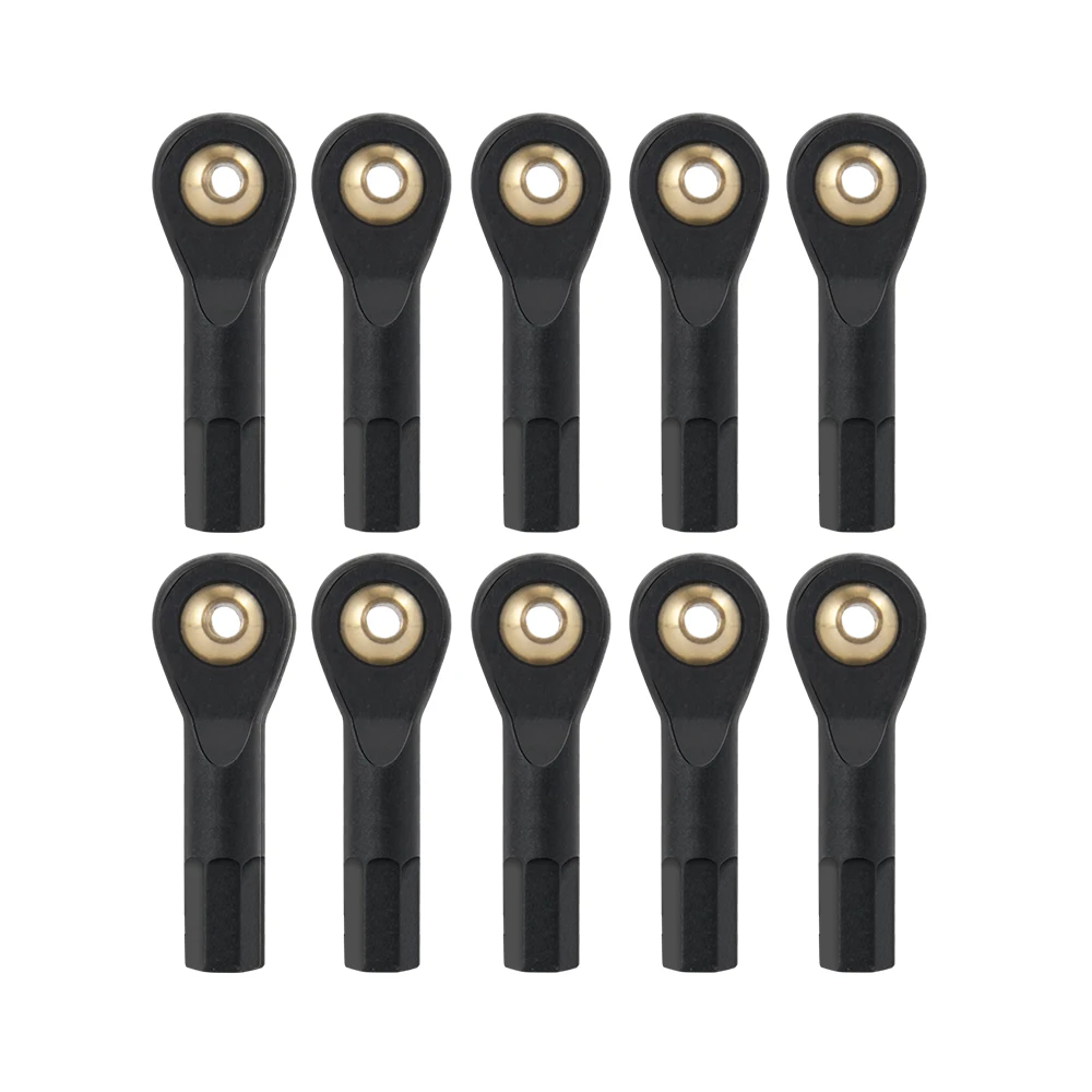 MIBIDAO 10/4Pcs M2 M3 Kunststoff Kugelkopf 19/26/27/30mm Gestänge Stangenende Kugelgelenk CW Gewinde Für RC Auto Boot Flugzeug Teile – Detail 8