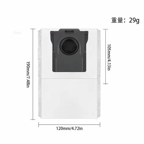 Dreame L40 Ultra / X40 Ultra Robot Vacuum Accessories Dust Bags Mop Main Side Brushes Cloths HEPA Filters Spare Parts - Image 5