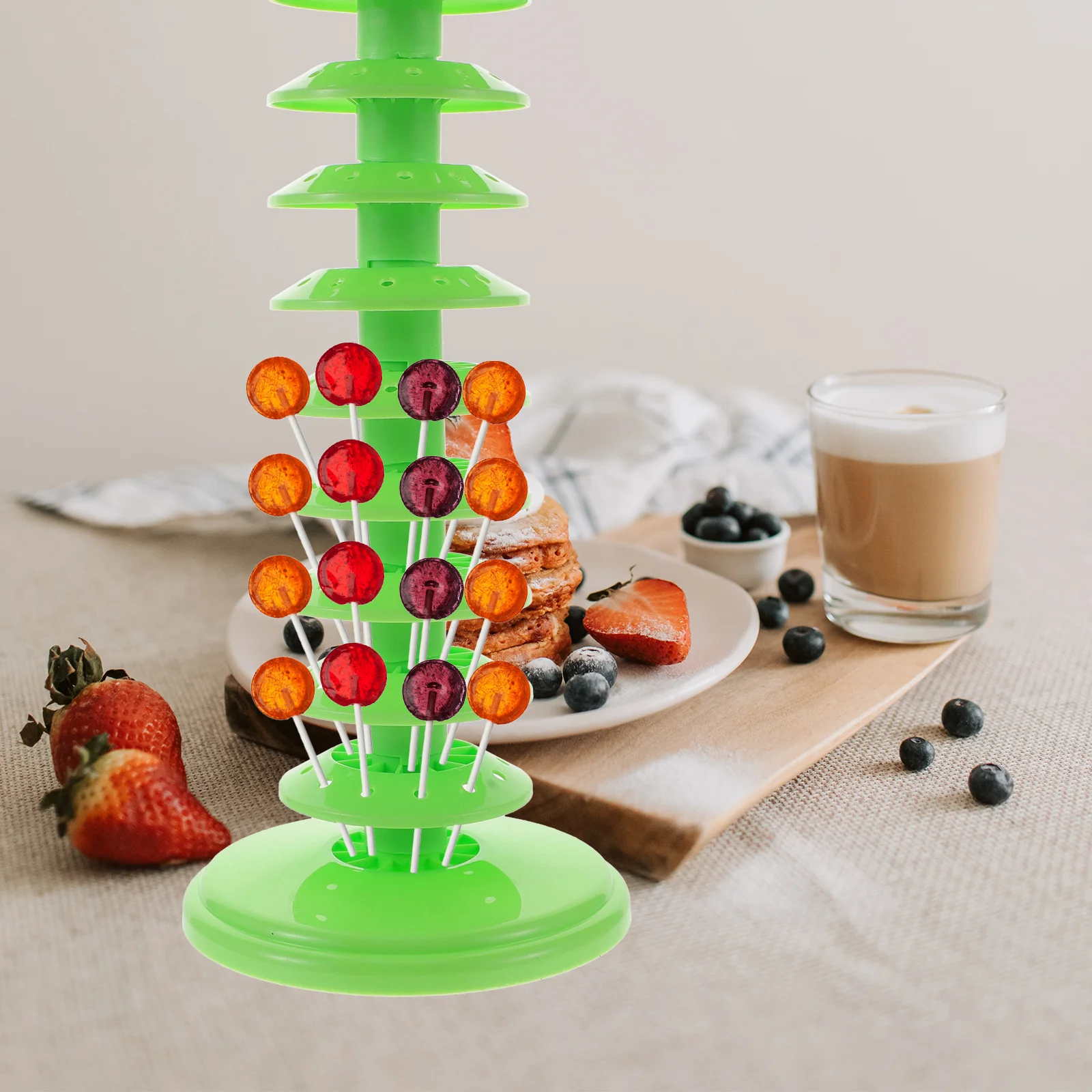Lollipop Holder Cake Pops Stand Tabletop Accessories Stick Sticks for Pp Decorative Display Shelf cake stand