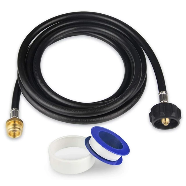 HOT SALE 12FT High-Pressure Propane Tank Adapter Hose,1Lb To 20Lb,  Converter For Buddy Heaters, Weber Q Gas Grill - AliExpress