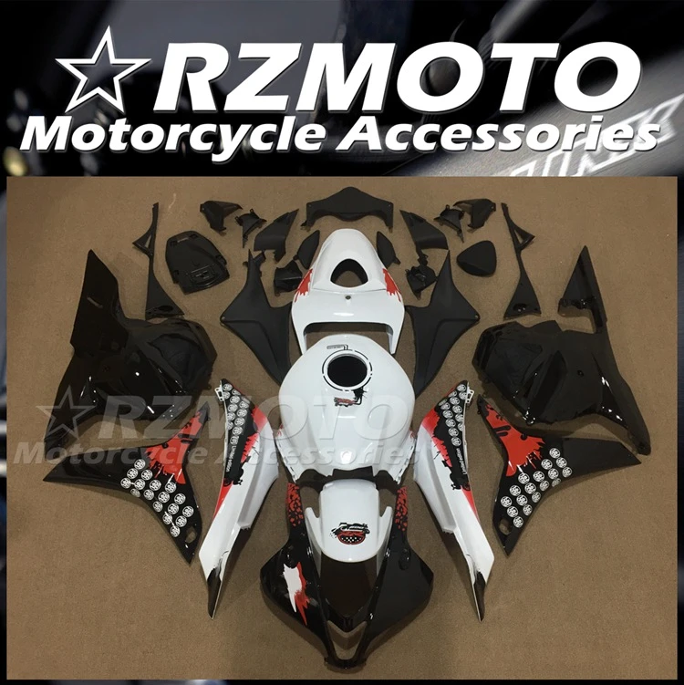 

4Gifts New ABS Whole Motorcycle Fairings Kit Fit For HONDA CBR600RR F5 2009 2010 2011 2012 09 10 11 12 Bodywork Set Red White