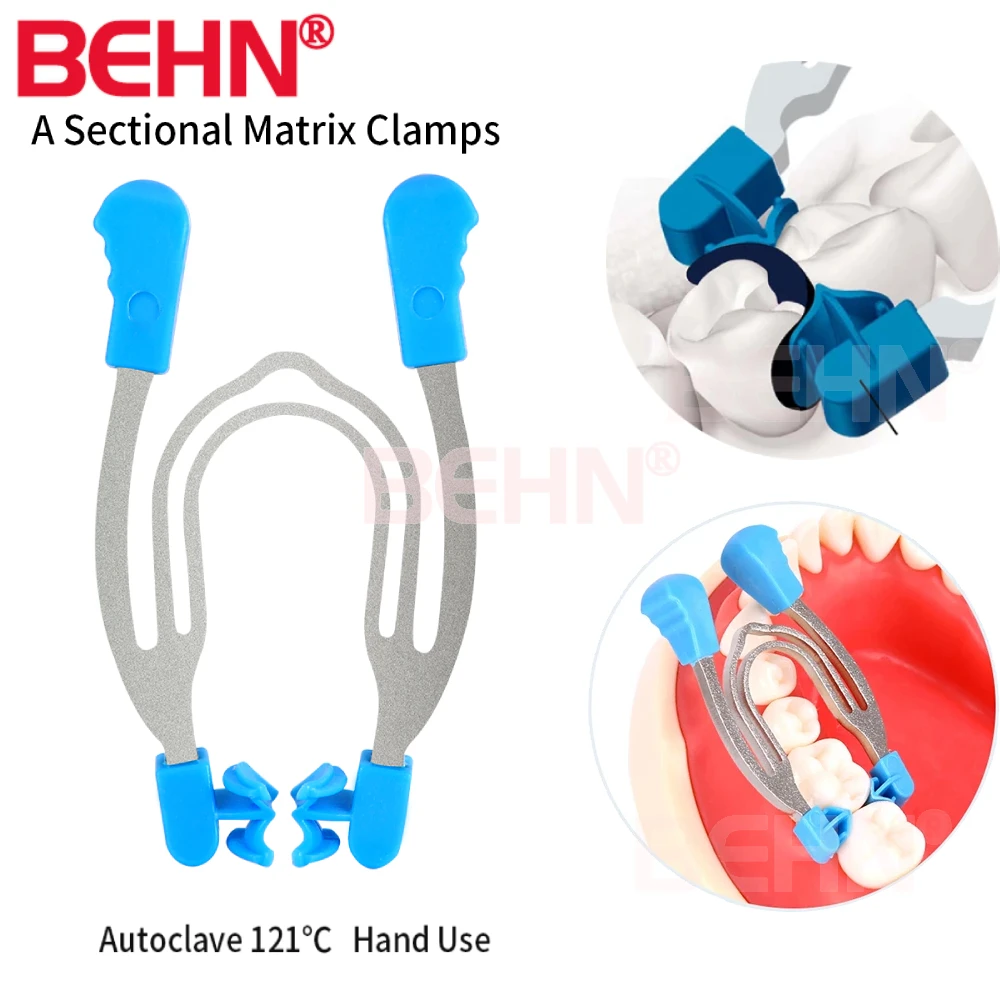 Behn Dental Metal Forming Sheet Clip Matrix Sectional Contoured