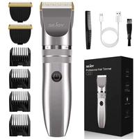 SEJOY Hair Trimmer for Men Hair Clippers for Barbers  Electric Trimmer Rechargeable Cordless Shaver (OiI Not Included)） 1