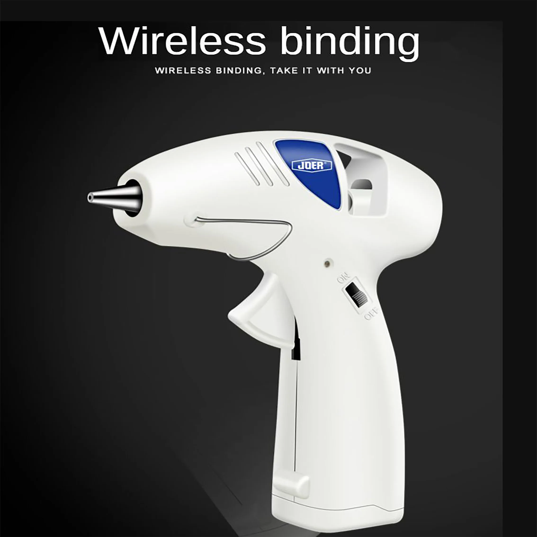 Deli Wireless Hot Melt Glue Gun Rechargeable Lithium Battery Mini Repair  Tool with 200mm Glue Stick Home Hand DIY Hot Melt Glue - AliExpress