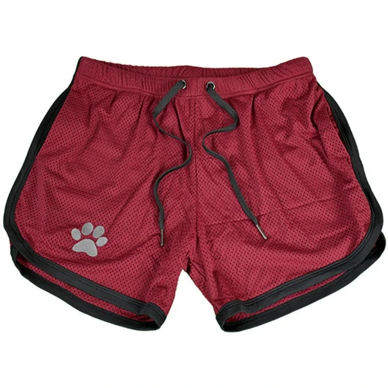 Mens Gym Fitness Shorts Bodybuilding running sports shorts Jogging Workout Male Summer Breathable Mesh Shorts men Sweatpants 5