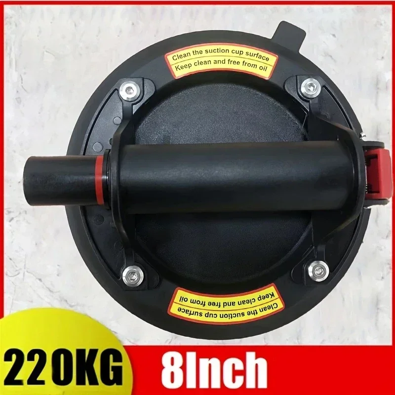 Vacuum Suction Cup 8 Inch 220kg Copper Handle Ventosas Para Vidrio Manual Lifting for Granite Tile Glass