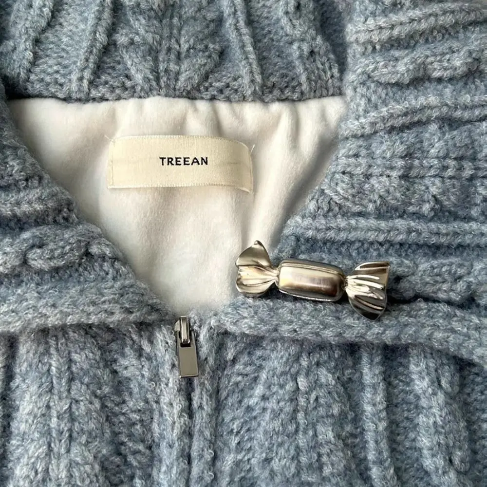 Metal Candy Brooches Gold Silver Korean Style Jewelry