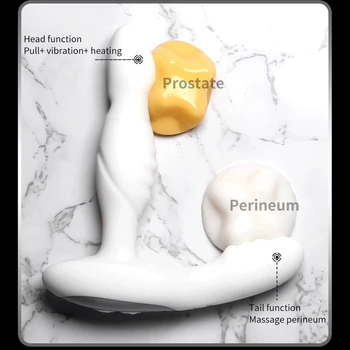 Sex Toys Anal Vibrator Finger Prostate Massage Anus Stimulate Butt Plug Male Masturbator Backyard Plug Sex Products For Men Gays 5