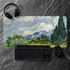 Van Gogh The Starry Night Art Mousepad Non-slip Lockedge Office Student Gaming Thickened Large Writing Pad Cushion 3