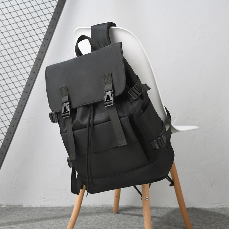 15.6-Inch Laptop Backpack For Men Women Trend College Backpacks Youth Weekend Travel Knapsack Teens Sport Pack Male Black Blue
