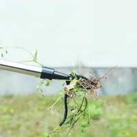 New bend-free three-stage standing manual weeding shovel to pull grass root remover garden weed remover root remover 2