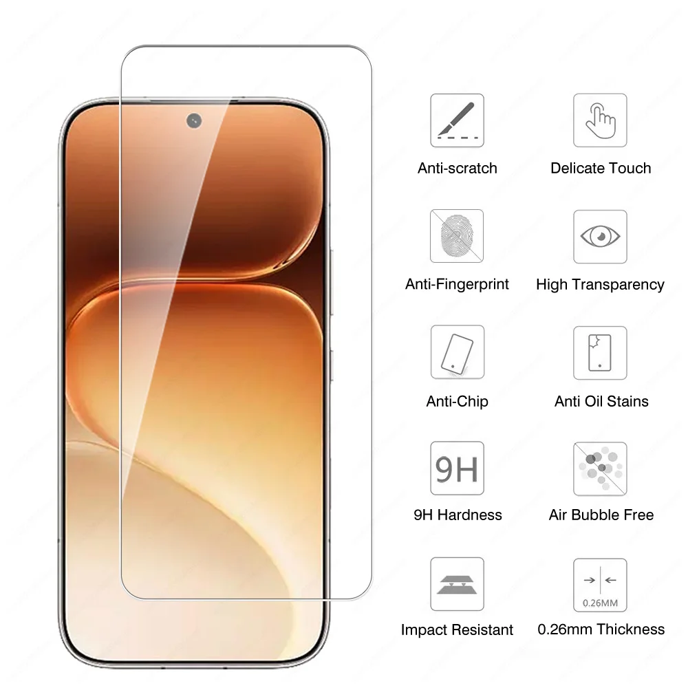 Premium Tempered Glass Screen Protector for Honor Smartphones (1-5 Pack)