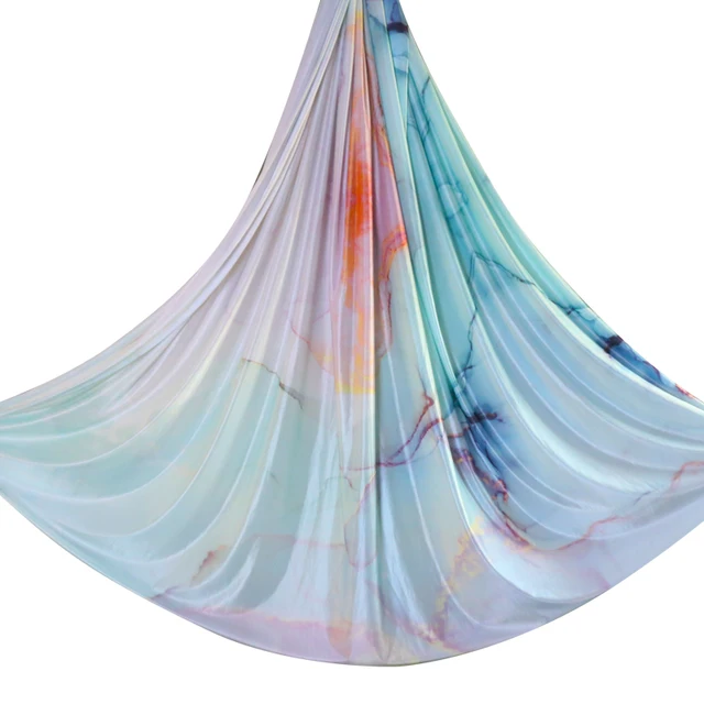 Aerial Yoga Hammock Fabric 1-9m Flying Pilates Yoga Therapy Swing Silk Anti-Gravity Fitness Meditation Mat Home Gym rede de ioga 3
