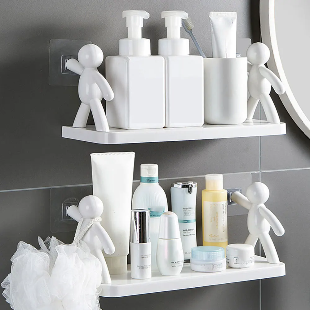 Bathroom Shelves Hanging Shower Organizer Over Head Shower Holder Shower  Shampoo Storage Shelf Rack Basket Hooks Accessories - Storage Shelves &  Racks - AliExpress