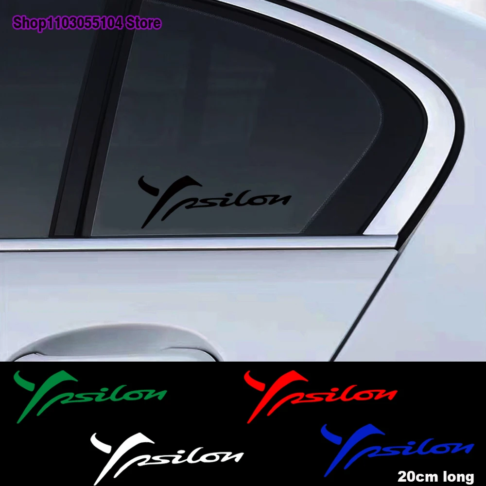 Adesivo Per Vetri Auto 2Pc Per Accessori Auto Lancia Ypsilon