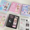 Korean Ins Cute 5.7x6.69inch 4 Grid Idol Card Photo Album Large Capacity Sticker Card Film Album Storage Book School Stationery 2